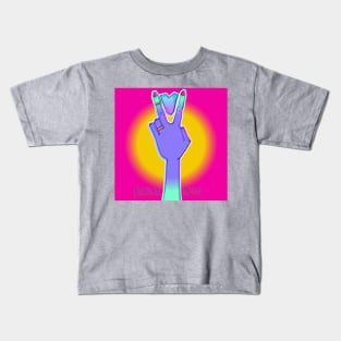 vivid peace Kids T-Shirt